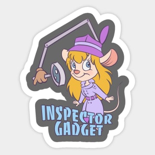 Inspector Gadget Sticker